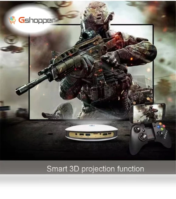 Mini WiFi Smart Projector — Home Theater Projectors, CACACOL