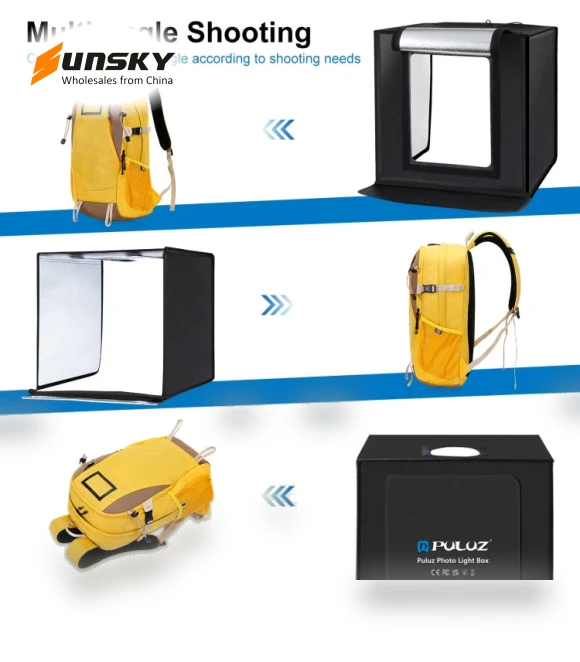 Photo Studio Light Box Portable Light Tent — Shooting Tents, PULUZ