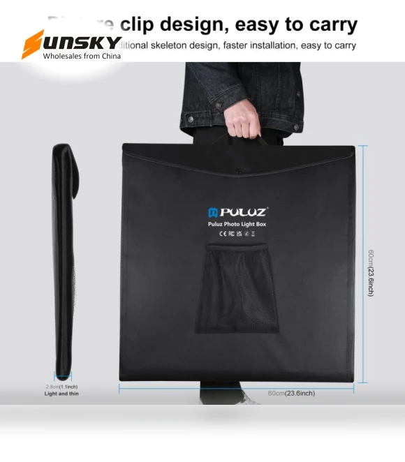 Photo Studio Light Box Portable Light Tent — Shooting Tents, PULUZ