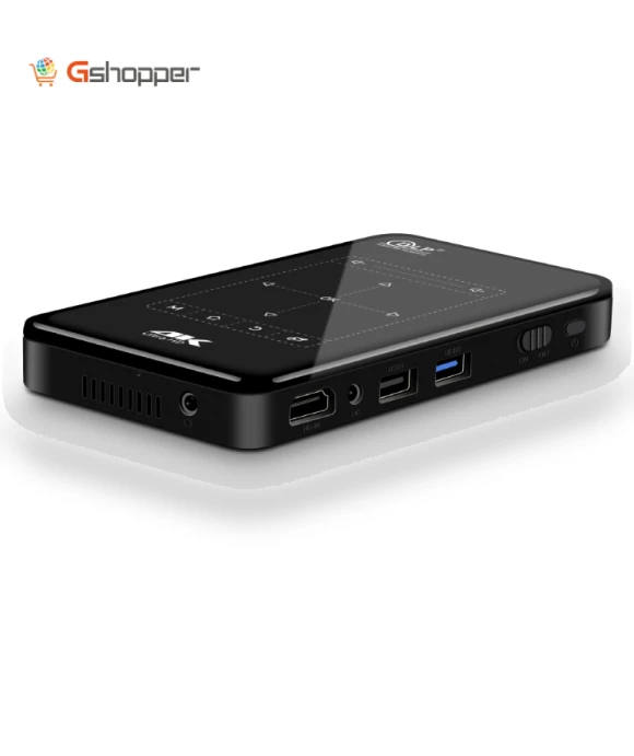 Portable 4K Ultra HD DLP Mini Smart Projector — Home Theater Projectors