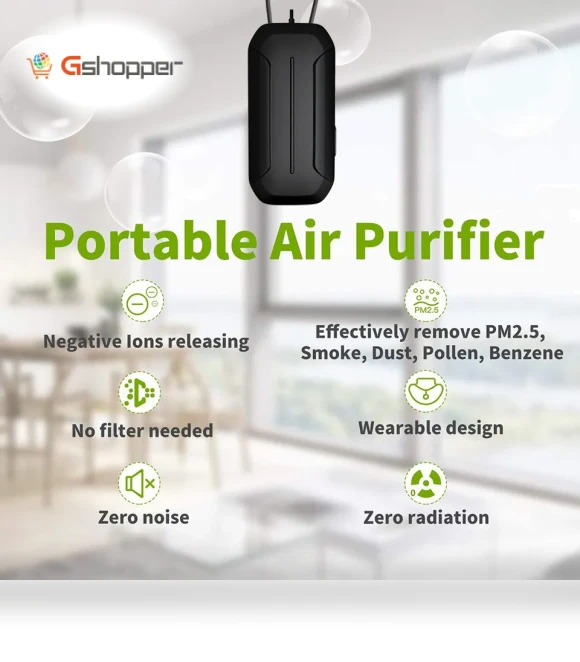 Portable Anion Air Purifier — Air Ionizers