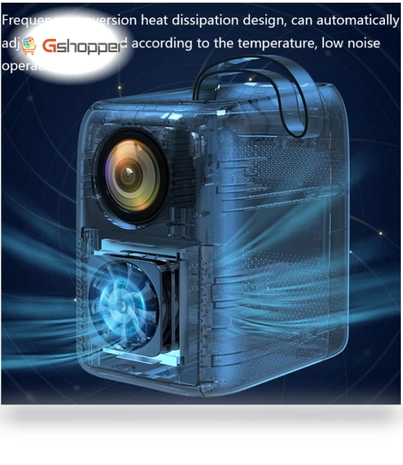 Portable HD 4K Smart Wireless Projector — Home Theater Projectors, RBT