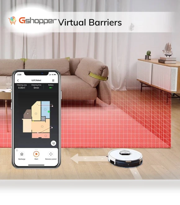 Robot Vacuum with Laser Navigation — Smart Cleaning Robots, ILIFE