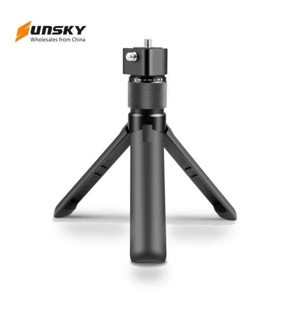 Rotary Handle Desktop Tripod Stand — Monopod Heads, PULUZ
