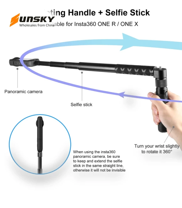 Rotary Handle Desktop Tripod Stand — Monopod Heads, PULUZ