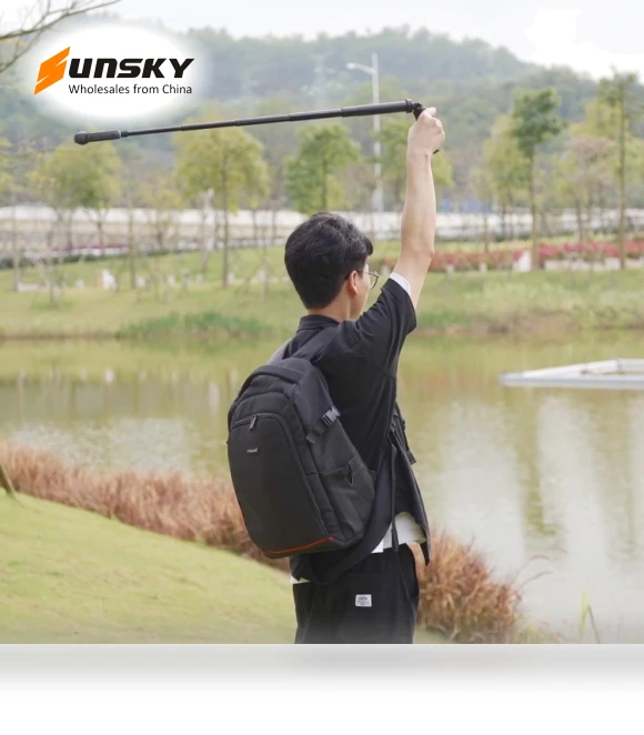 Rotary Handle Desktop Tripod Stand — Monopod Heads, PULUZ