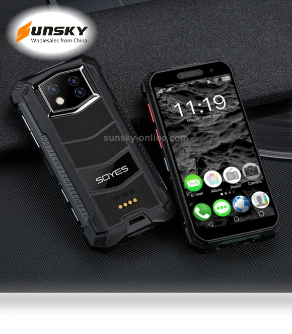 Rugged Phone — Portable Communication Devices, SOYES