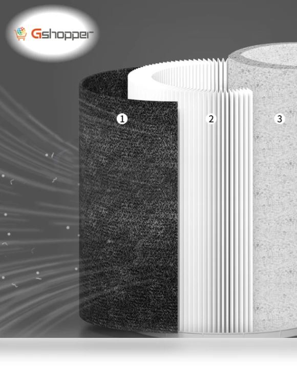 Vertical Air Purifier — Activated Carbon Air Purifiers