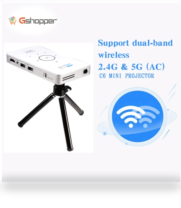 Android System Smart DLP HD Mini Projector — Home Theater Projectors