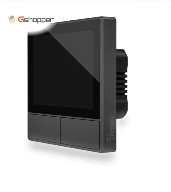 Smart Scene Wall Switch with Thermostat Display — Smart Home Modules, Sonoff