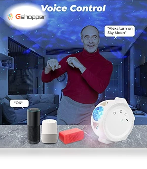Smart Star Projector Night Light — Home Theater Projectors, Tuya