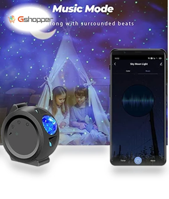 Smart Star Projector Night Light — Home Theater Projectors, Tuya