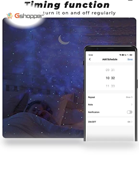 Smart Star Projector Night Light — Home Theater Projectors, Tuya