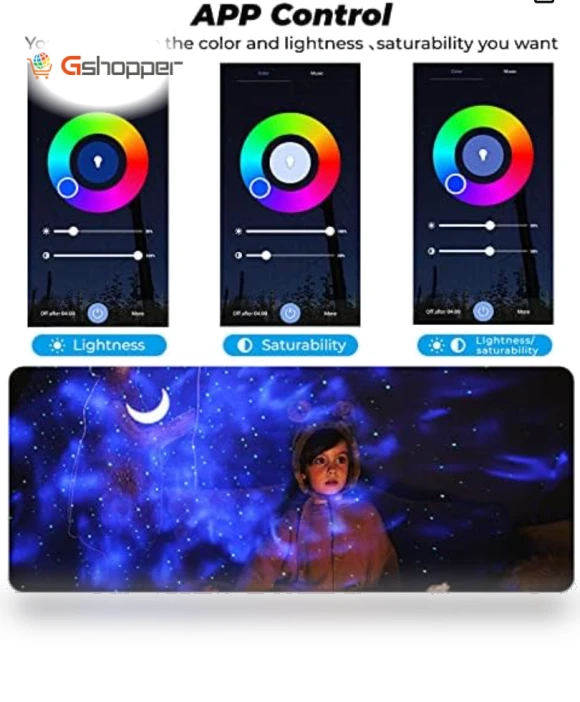 Smart Star Projector Night Light — Home Theater Projectors, Tuya