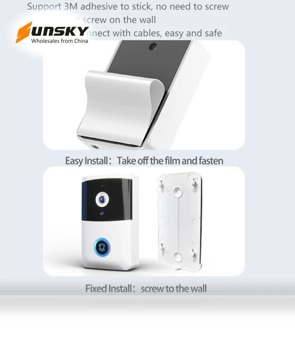 Smart Doorbell HD Wireless — Smart Home Security