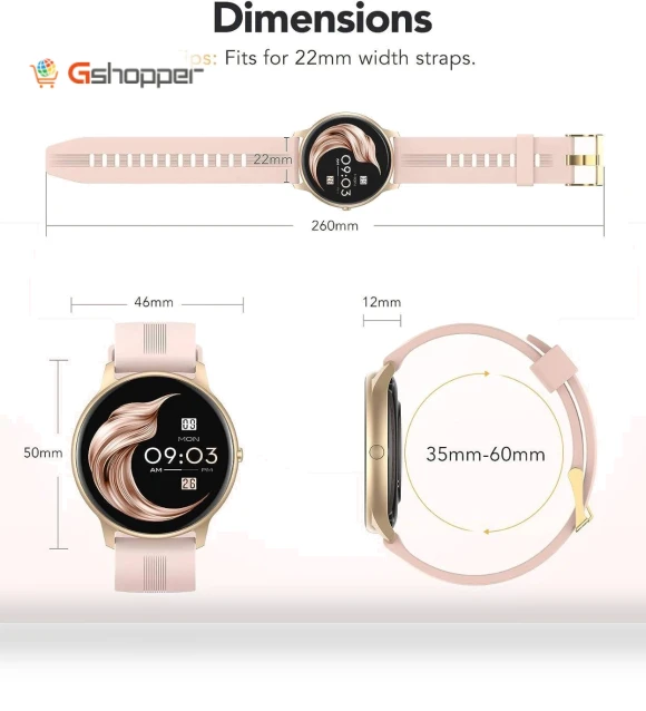 Smartwatch for Women — Smartwatches, AGPTEK