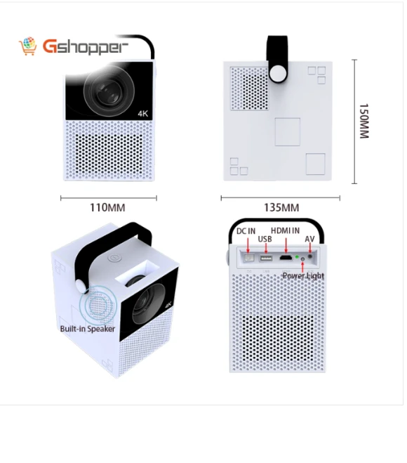 Smart HD Projector — Home Theater Projectors, WEJOY