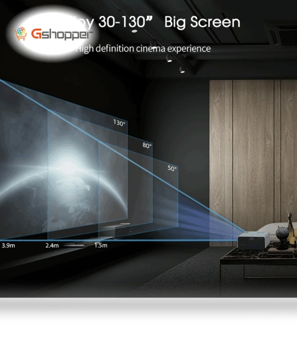 Smart HD Projector — Home Theater Projectors, WEJOY