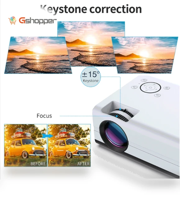 Smart HD Projector — Home Theater Projectors, WEJOY
