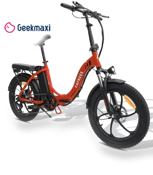 20" Tire Foldable City Electric Bike — Electric Self-Balancing Scooters, Fafrees