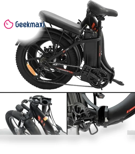 20" Tire Foldable City Electric Bike — Electric Self-Balancing Scooters, Fafrees