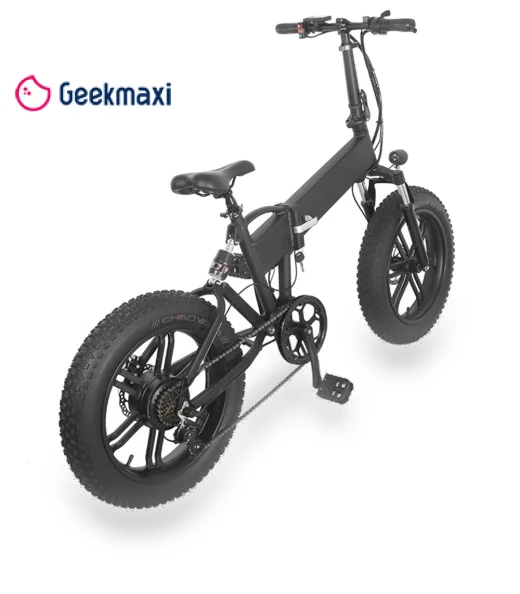 20 Inch Rubber Vacuum Tire Foldable Electric Bike — Electric Self-Balancing Scooters, Mankeel
