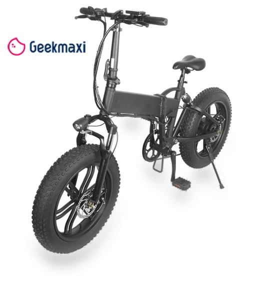 20 Inch Rubber Vacuum Tire Foldable Electric Bike — Electric Self-Balancing Scooters, Mankeel