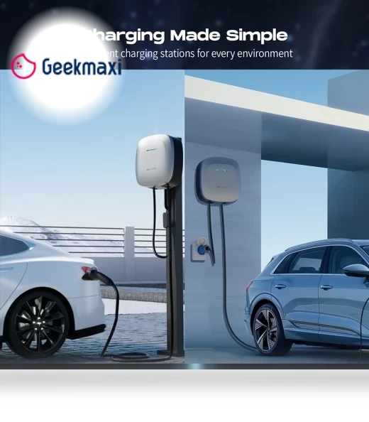 EV Charger, 7KW Fast Charging, 10/13/16/32A Charging Station with APP Control, 5M Type 2 Cable — Vehicle Power Solutions, VDLPOWER