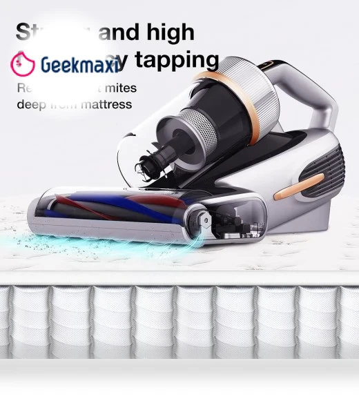 Mite Vacuum Cleaner for Mattresses with UV-C Light & Ultrasonic — Built-In Vacuum Systems, JIMMY