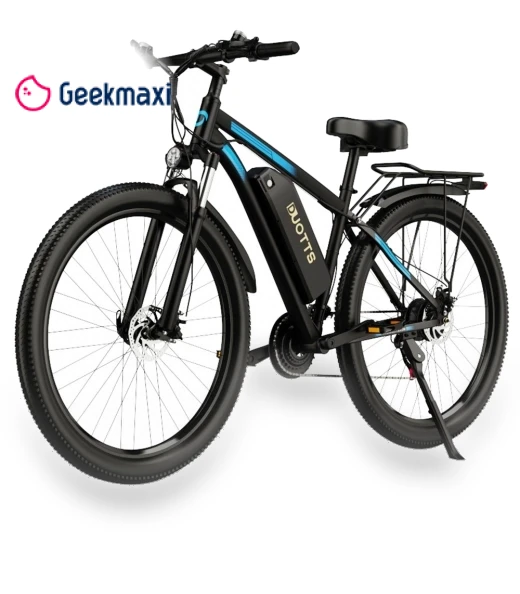 Electric Bike with Rear Rack — Electric Self-Balancing Scooters, DUOTTS