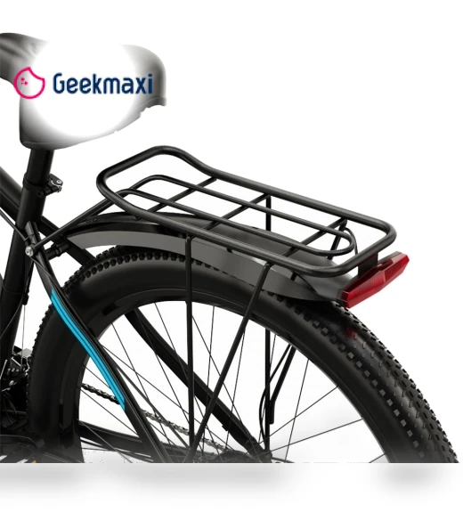 Electric Bike with Rear Rack — Electric Self-Balancing Scooters, DUOTTS