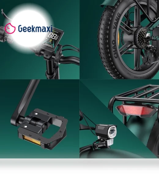 Foldable Electric Bike — Electric Self-Balancing Scooters, ENGWE