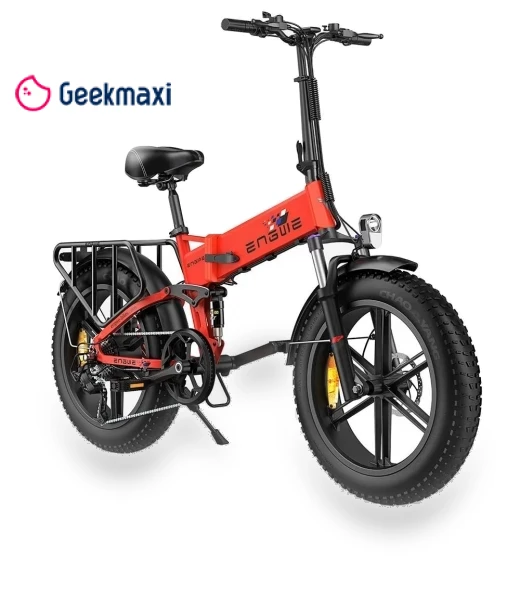 20 Inch Fat Tire Foldable Electric Bike — E-Bikes, ENGWE