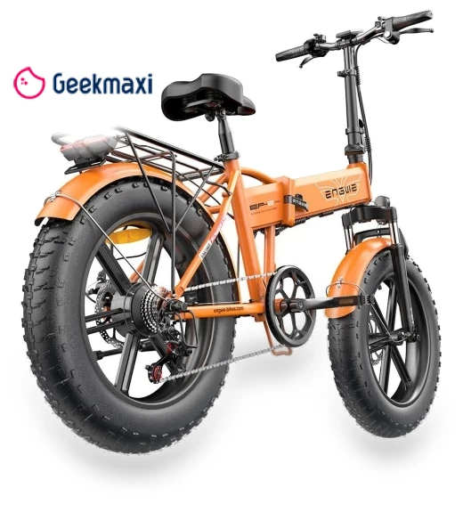20-Inch Fat Tires Foldable Electric Bike — Electric Self-Balancing Scooters, ENGWE