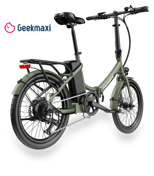 Light 20'' Tire Foldable City Electric Bike — E-Bikes, Fafrees