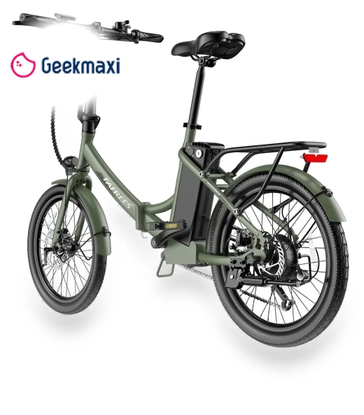 Light 20'' Tire Foldable City Electric Bike — E-Bikes, Fafrees