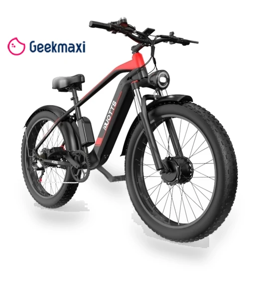 26*4.0 Inch Fat Tire Electric Bike — Electric Self-Balancing Scooters, DUOTTS