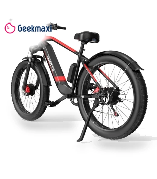 26*4.0 Inch Fat Tire Electric Bike — Electric Self-Balancing Scooters, DUOTTS