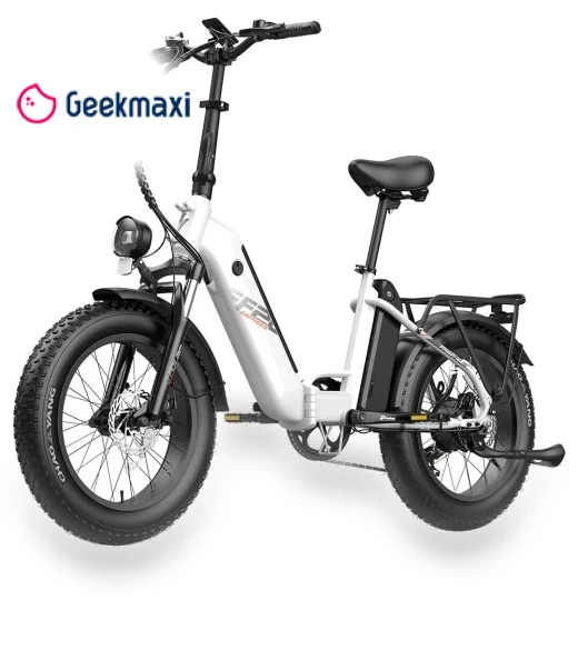 Foldable Step-thru Trekking E-bike — E-Bikes, Fafrees