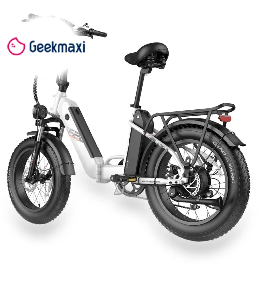 Foldable Step-thru Trekking E-bike — E-Bikes, Fafrees