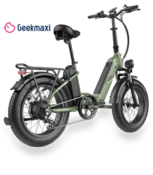 Foldable Step-thru Trekking E-bike — E-Bikes, Fafrees