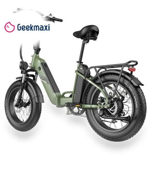 Foldable Step-thru Trekking E-bike — E-Bikes, Fafrees