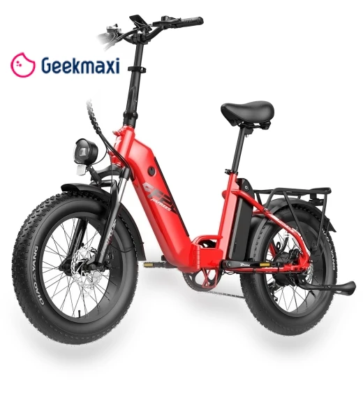 Foldable Step-thru Trekking E-bike — E-Bikes, Fafrees