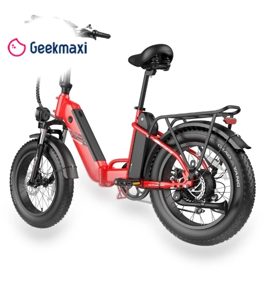Foldable Step-thru Trekking E-bike — E-Bikes, Fafrees