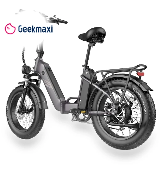 Foldable Step-thru Trekking E-bike — E-Bikes, Fafrees