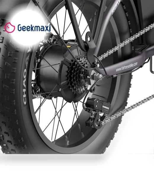 Foldable Step-thru Trekking E-bike — E-Bikes, Fafrees