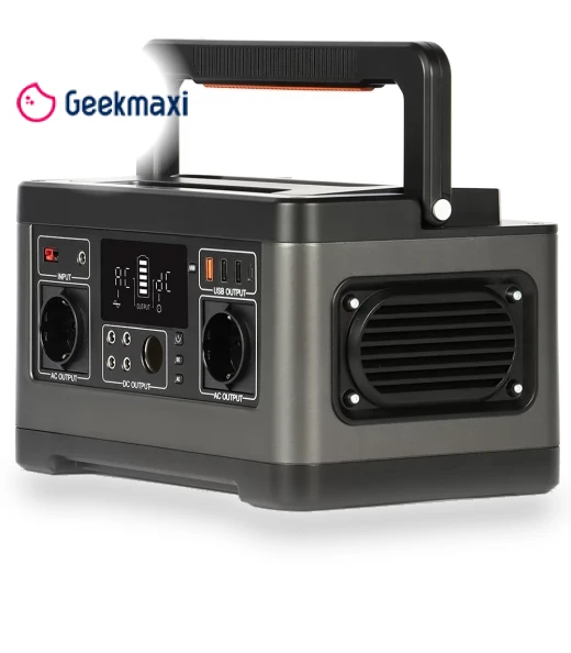 Portable Power Station Solar Generator — Power Inverters, Flashfish