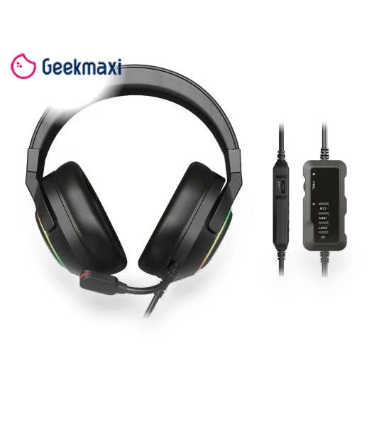 Sparkle Virtual 7.1 Gaming Headset with RGB Lighting — Gaming Headsets, Tronsmart