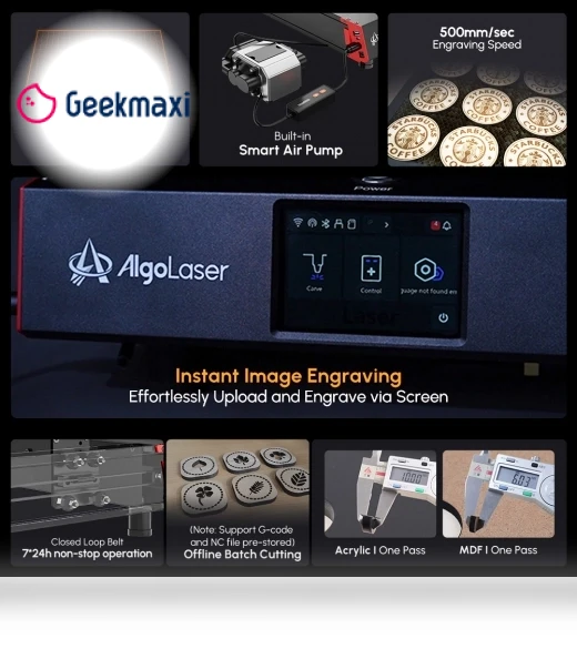 Laser Engraver — Engraving Equipment & Accessories, AlgoLaser