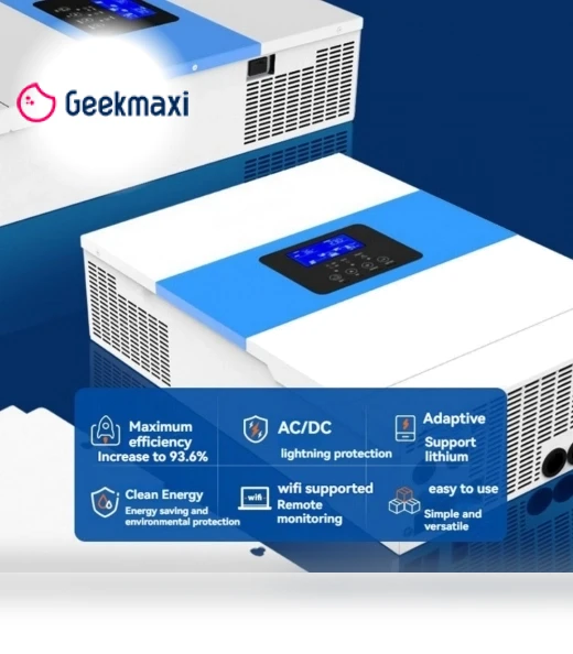Solar Inverter with MPPT Solar Charger — Power Inverters, DAXTROMN